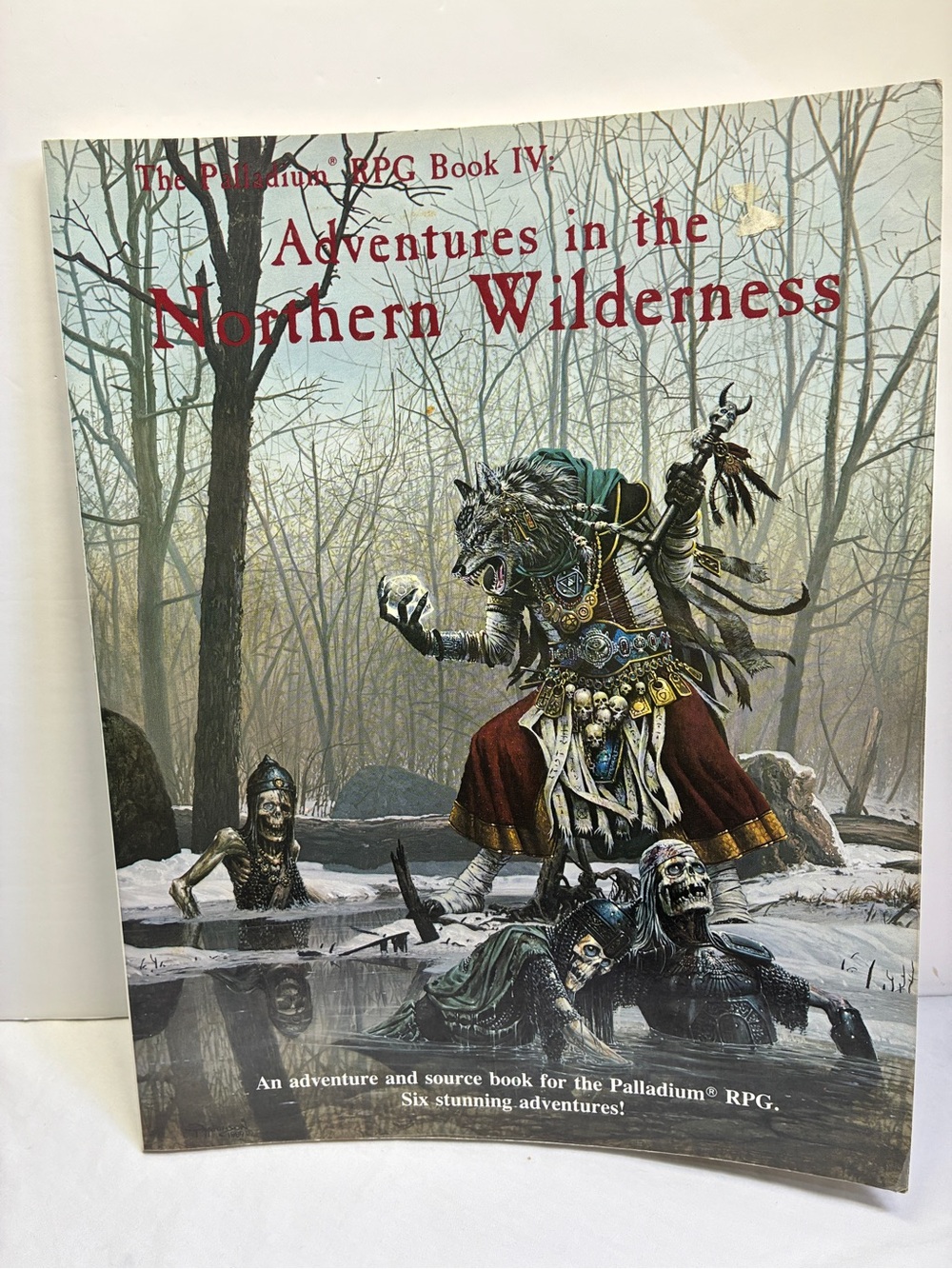 Palladium RPG Book IV - Adventures in the Northern Wilderness 1st Printing, 1989